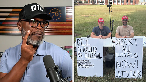 Tennessee Black College ERUPTS As MAGA Hat Guys Show Up To Debate!