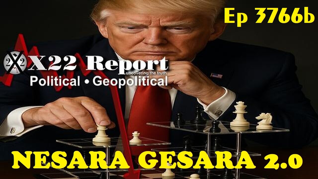 X22Report: Ep 3766b-This Is Not A Game, Attacks Will Intensify, Patriots Are In Control