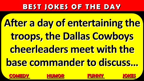 🤣 BEST JOKES OF THE DAY - Try not to laugh Challenge