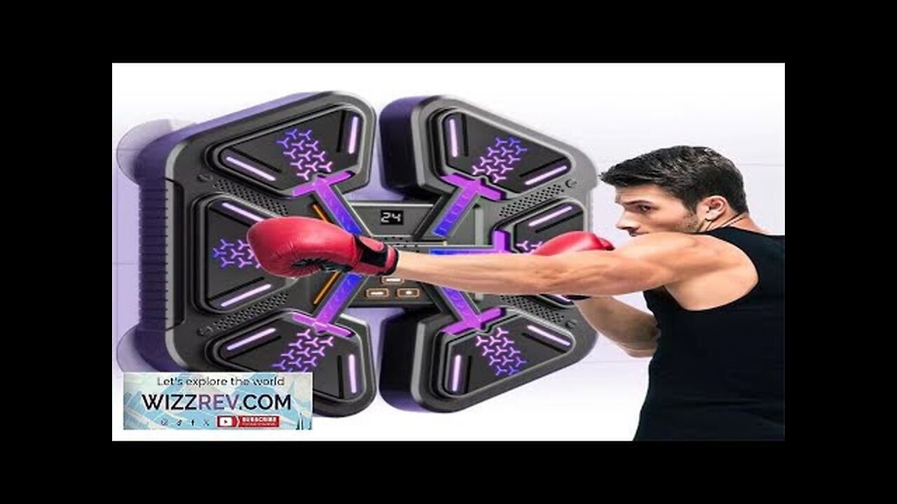 KALOAD Smart Music Bluetooth Boxing Machine Adult Children Sports Fitness Boxing Trainer Review