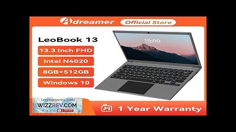 Adreamer LeoBook 13 Laptop 13.3-inch 8GB RAM 1TB SSD Intel Celeron N4020 Review