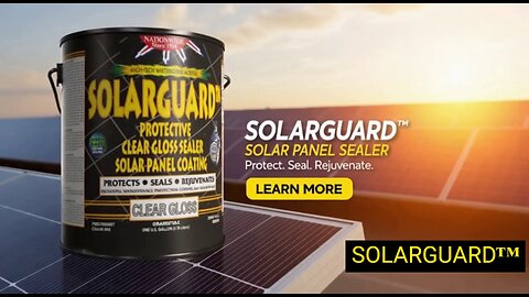 SOLARGUARD™ Urethane Sealer Solar Panels Clear Gloss