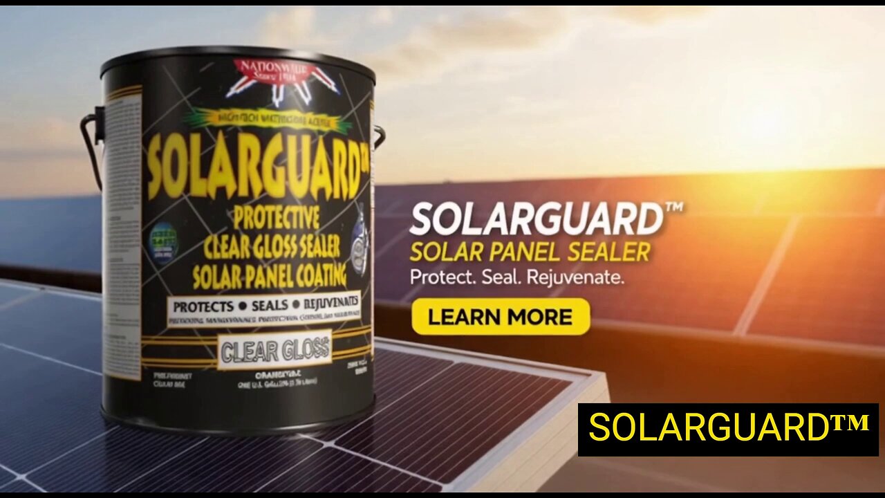 SOLARGUARD™ Urethane Sealer Solar Panels Clear Gloss