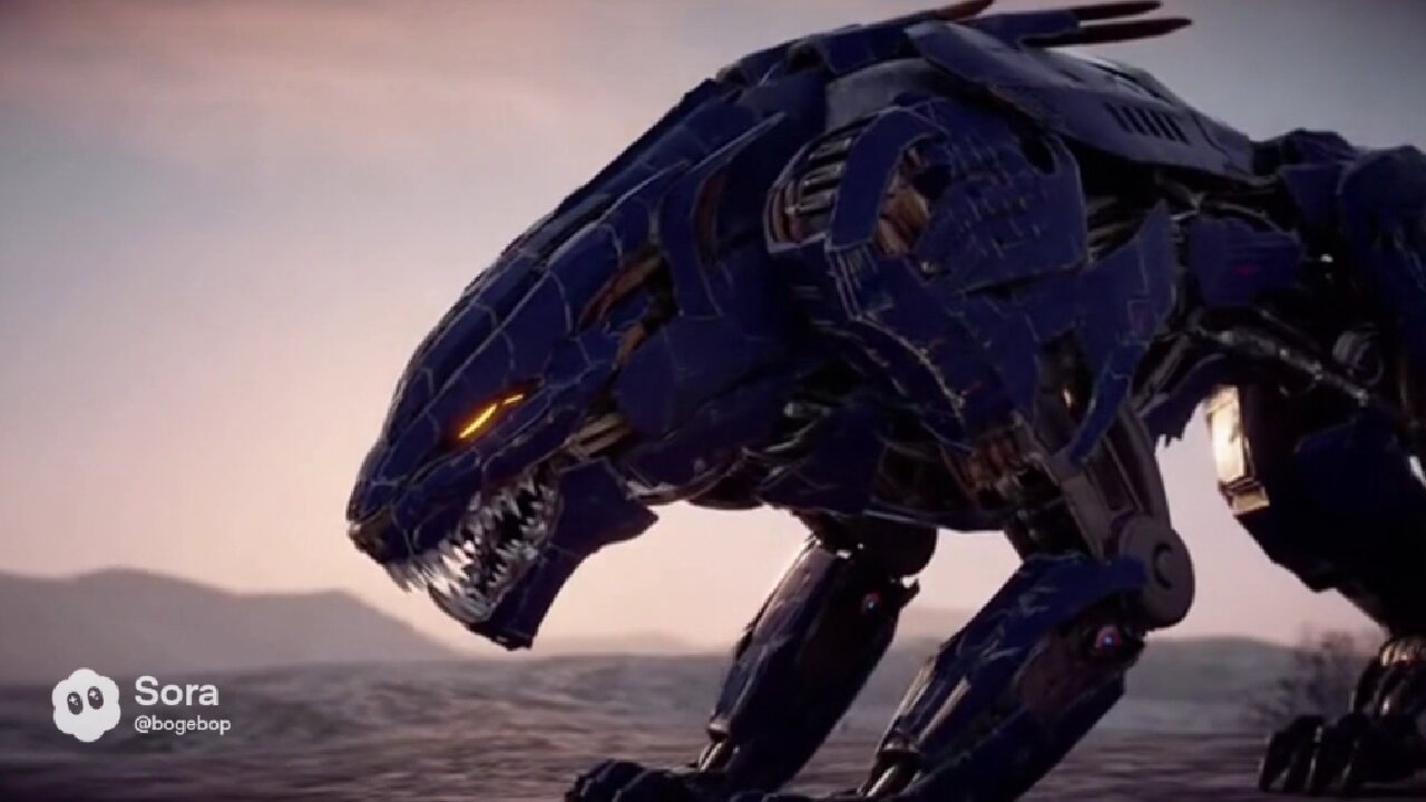 Mecha-Liger sort clip - sora 2