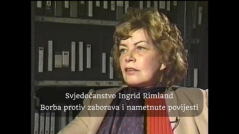 SVJEDOČANSTVO KOJE RUŠI OKOVE NAMETNUTE POVIJESTI