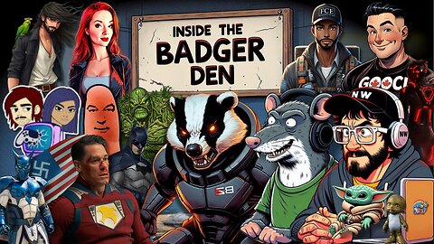 Inside The Badger Den - Ep.94 | Gunn's Peacemaker Goes Full NAZI! Where's BATMAN!? Franchise APATHY!