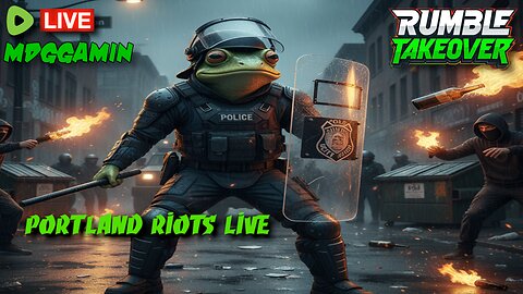 🔴LIVE - Portland Mostly Peaceful Riots & TARKOV - #RumbleTakeover