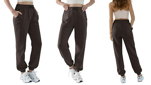 High Waisted Baggy Sweatpants Joggers.