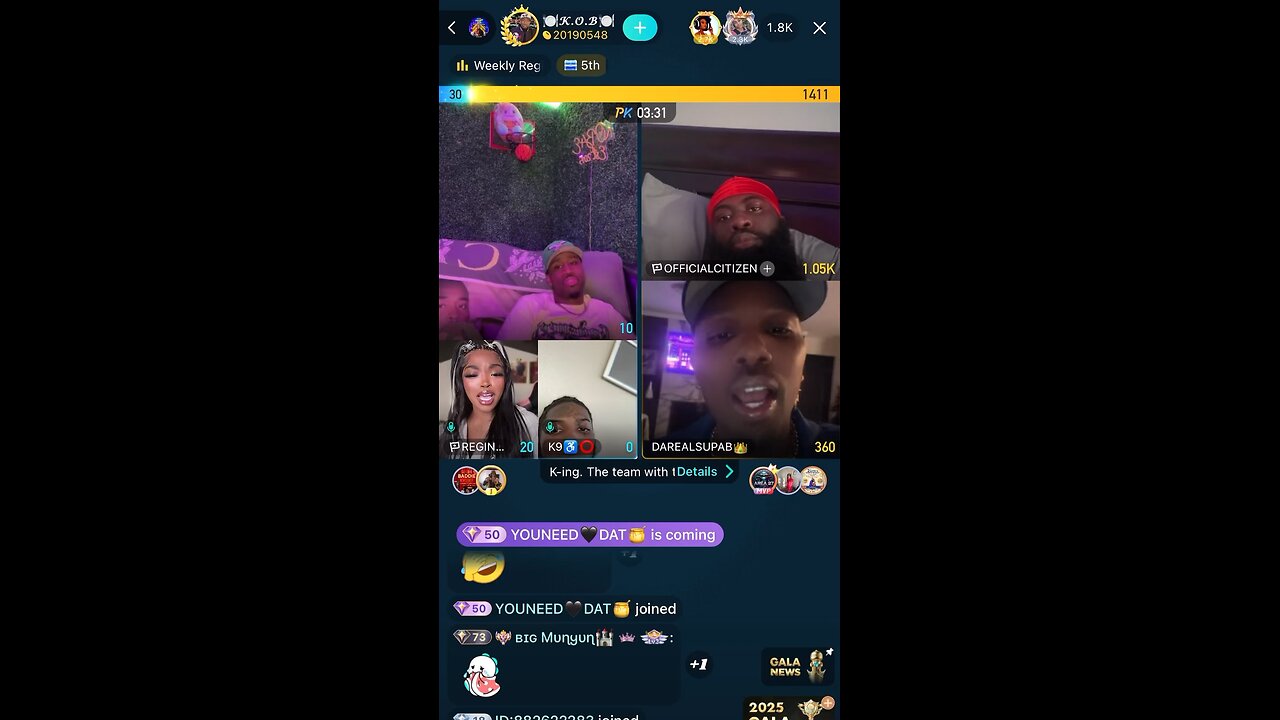 DA REAL SUPABIHH GOES OFF ON LIYAH & K9 TEAM PK