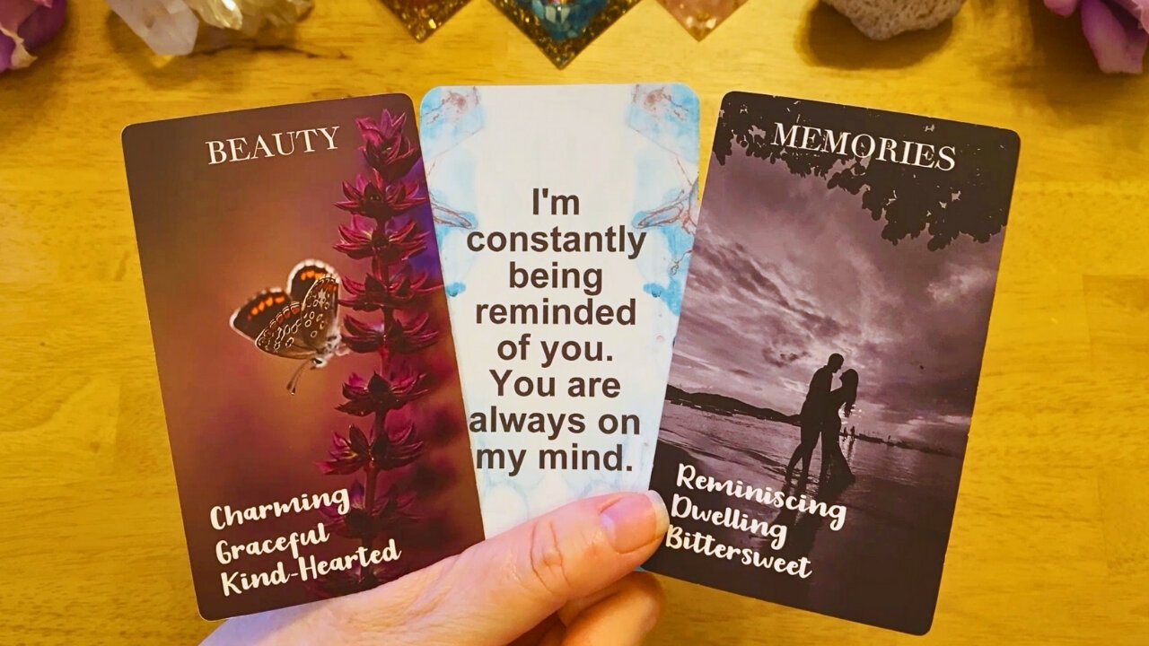 I CAN'T STOP THINKING ABOUT YOU BECAUSE EVERYTHING REMINDS ME OF YOU 🥰 (COLLECTIVE LOVE READING) 🩷
