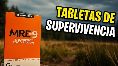 MRE-9 TABLETAS DE SUPERVIVENCIA