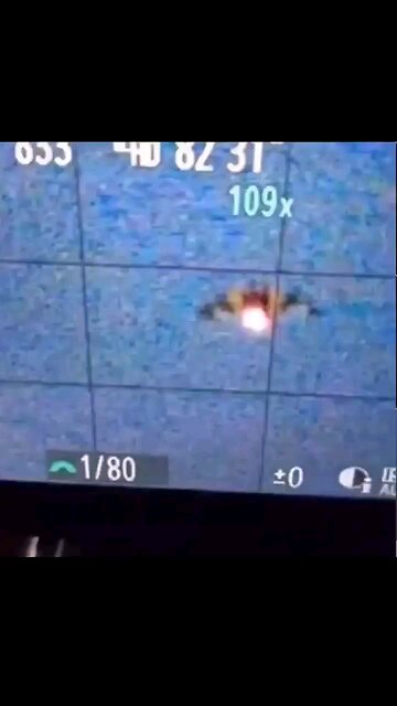 Upclose look at UAP or drone in flight