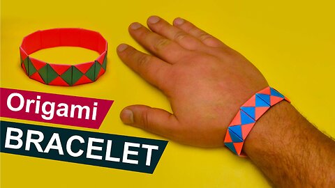 DIY Origami Bracelet – Easy Tutorial for Beginners!