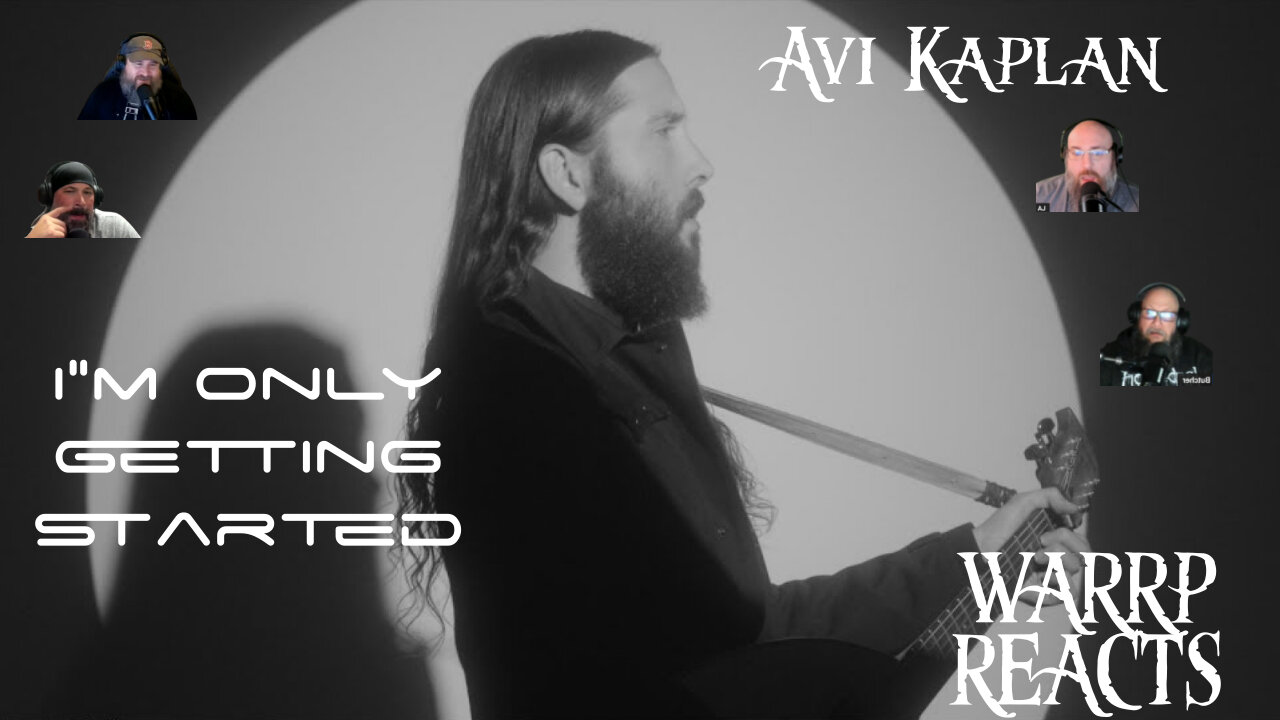 SPECIAL DROP FOR SPECIALNESS-WARRP Reacts to Avi Kaplan's Original Singing, I'm Only Getting Started