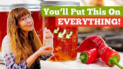 🌶️ 15-Minute Red Pepper Jelly Recipe | Easy Sweet & Spicy Appetizer