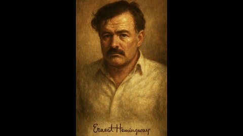 Ernest Hemingway and True at First Light