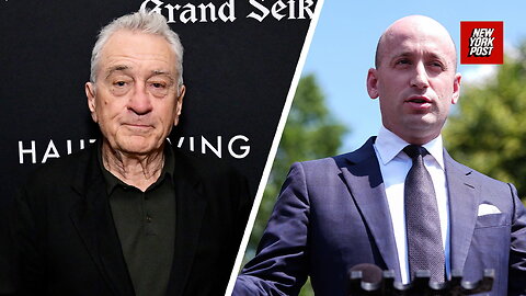 Robert De Niro slams Stephen Miller — who is Jewish — as a 'Nazi' in MSNBC rant