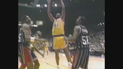 Elden Campbell 17 Points 4 Ast 4 Blk Vs. Rockets, 1995-96.