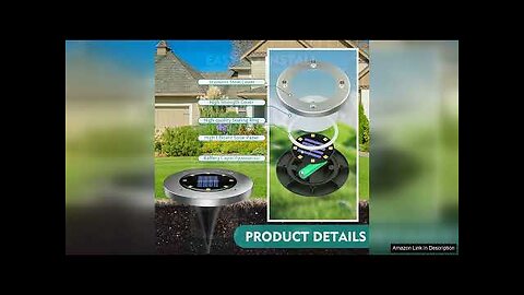 Cvosua Solar Outdoor Lights 12Packs, Solar Lights for Outside, Waterproof, Solar Garden Review