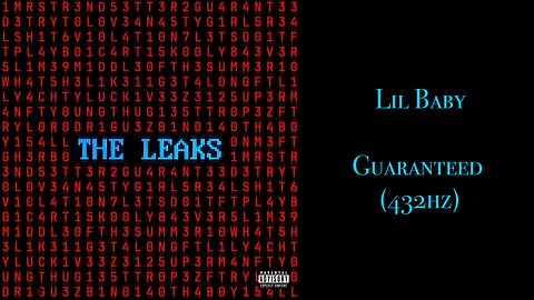 Lil Baby - Guaranteed (432hz)