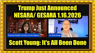 Dr. Scott Young HUGE 1.16.26 - Trump Just Announced NESARA- GESARA