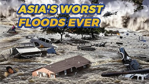 "1,170+ Dead in 7 Days: Asia’s DEADLIEST Floods Ever – La Niña Monster Storms 2025"