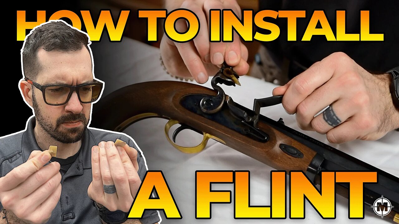 How To Install A Flint Properly! Muzzle-Loaders.com Flints Overview