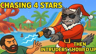 I Tried to Hit 4 Stars Then the Intruders Showed Up! - Waterpark Simulator Ep. 3