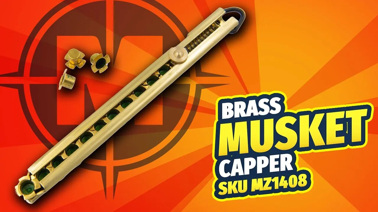 Brass Musket Capper | MZ1408 | Muzzle-Loaders.com