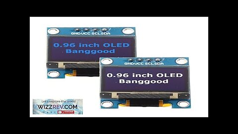 Geekcreit® 0.96 Inch OLED I2C IIC Communication Display 128*64 LCD Module Geekcreit Review