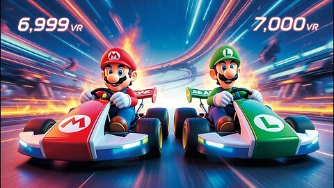ROAD TO 7K VR! Mario Kart 8 Deluxe Friend Battles LIVE