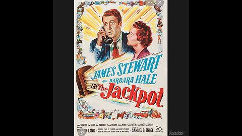 CS #360 The Jackpot (1950) James Stewart, Barbara Hale