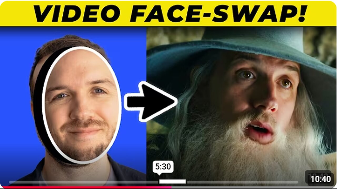 Insane Face Swap For Videos! How To Swap Faces in Any Video