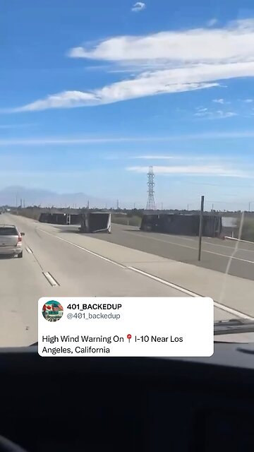 High Winds In California