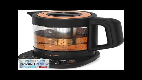 Vianté Electric Kettle With Tea Infuser For Loose Leaf Tea. Hot Tea Review