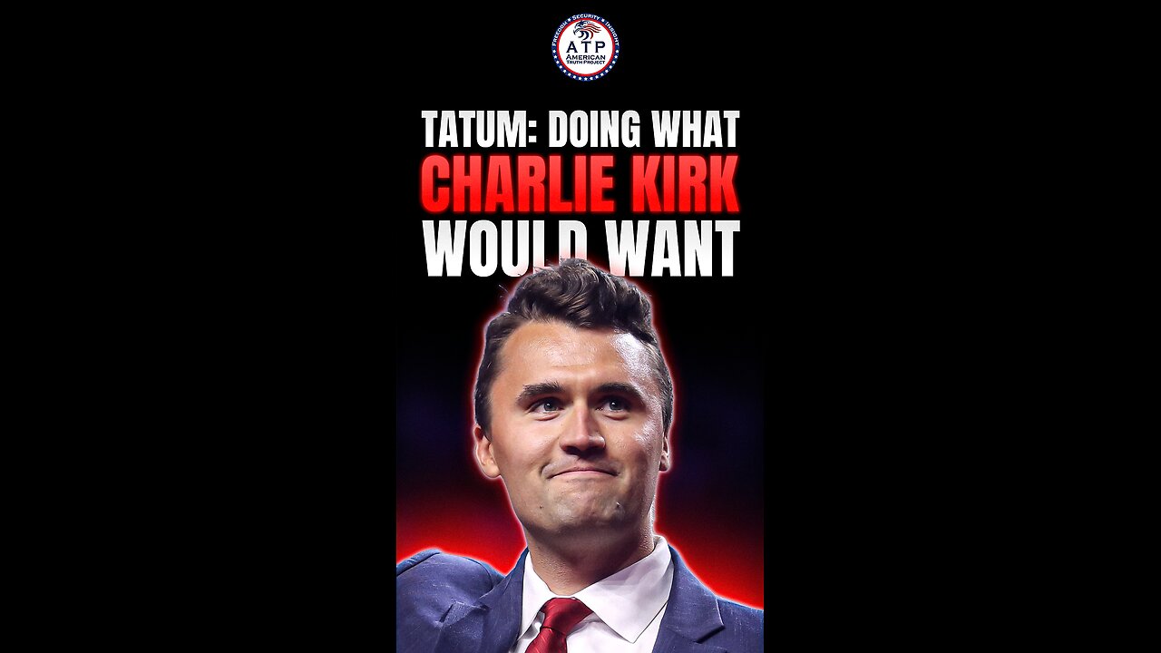 “This Is What Charlie Kirk Would Want” — Brandon Tatum