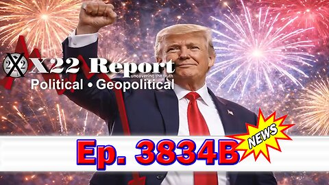 X22 Report Episode #3834B - No way out, Schiff Says The Quiet Part Out Loud, Stage Is Set