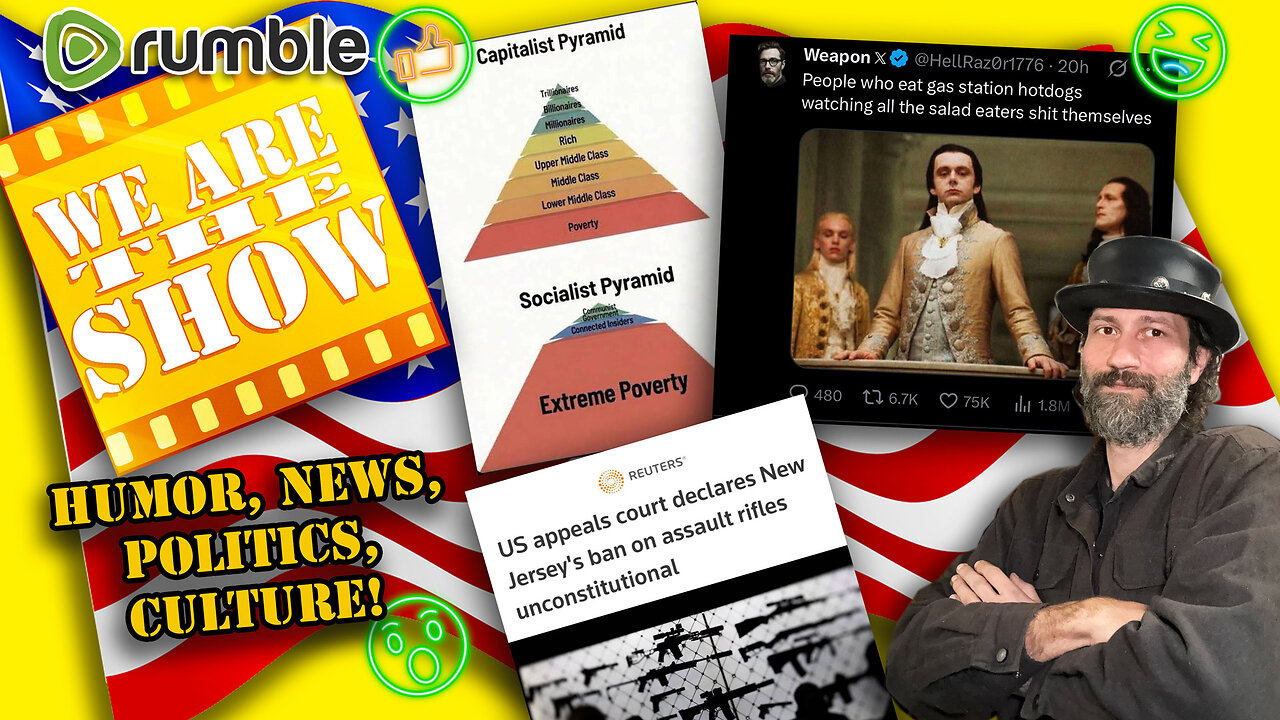 Sun 7-19 7pm EST News, Culture, Politics and More! Let's Go!