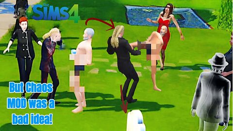 The Sims 4 feat Jim Pickens with LOTS of CHAOS!