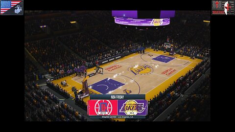 Basket Hoops 2025-2026: Game #36 [Los Angeles Lakers vs. Los Angeles]
