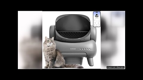 Neakasa M1 Open-Top Self-Cleaning Cat Litter Box, Automatic Cat Litter Box Review