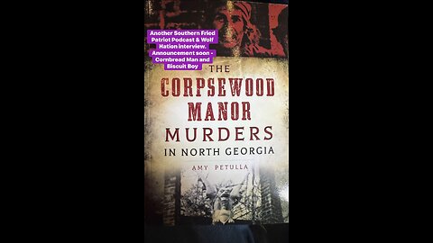 Southern Talk- Interview with Author Amy Patulla- Corpsewood Manor Murders