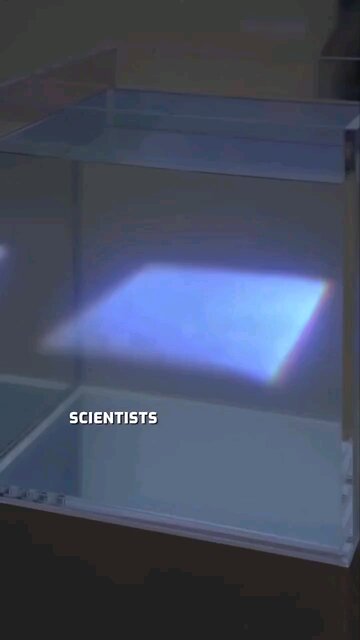 Light turned into solid matter