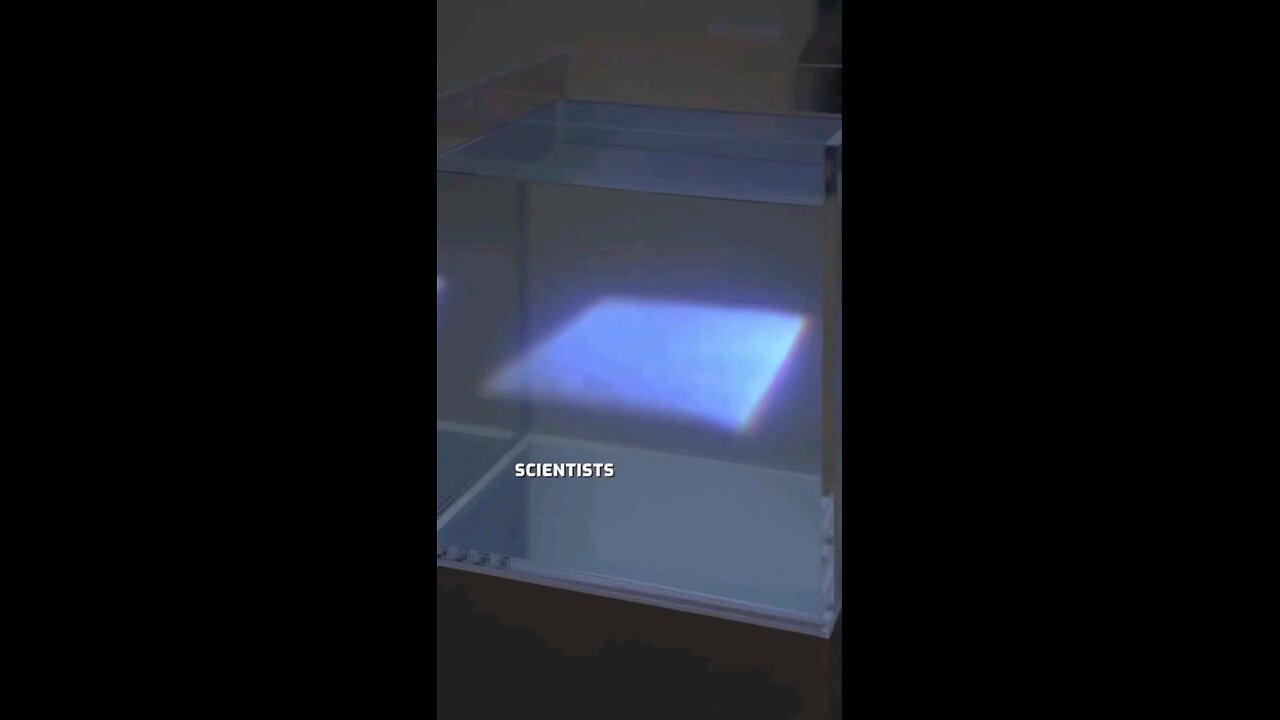 Light turned into solid matter