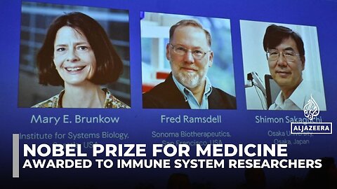 Nobel Prize for medicine awarded to immune system researchers