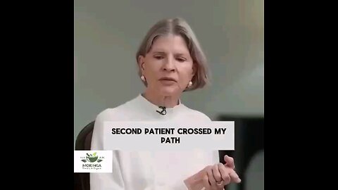 WATCH NOW : Dr. Kathleen Rudy cancer surgeon drops MORINGA Bombshell