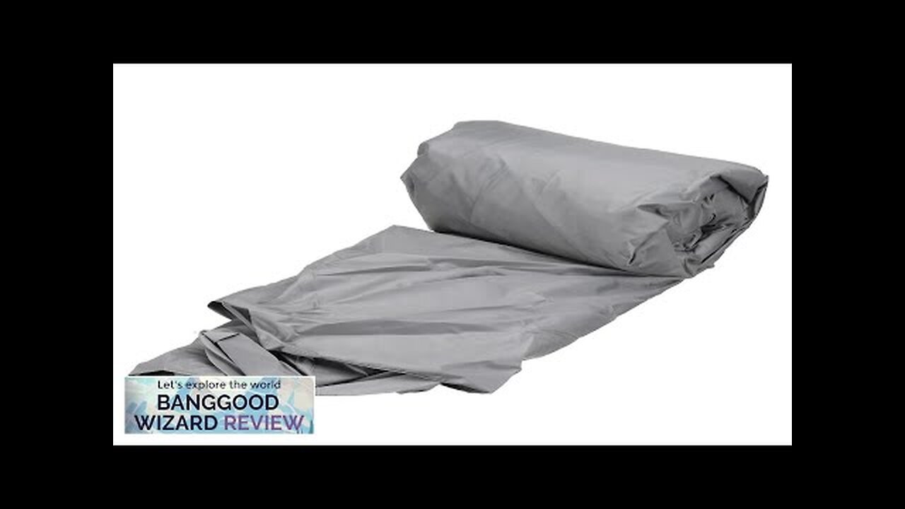 210D Heavy Duty Open Boat Dustproof Cover Waterproof Review