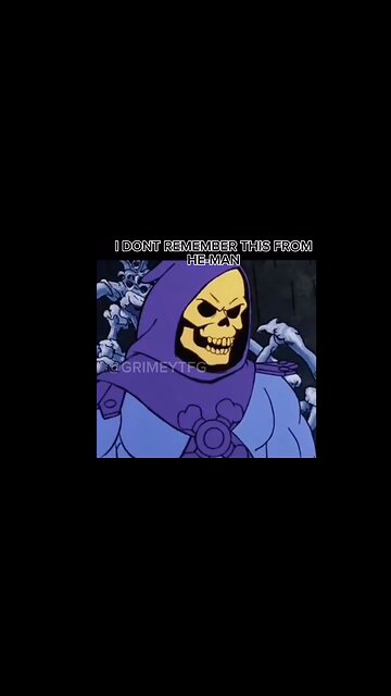 I DON'T REMEMBER THIS FROM HE-MAN
