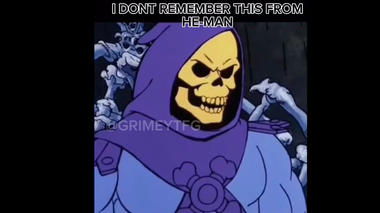 I DON'T REMEMBER THIS FROM HE-MAN