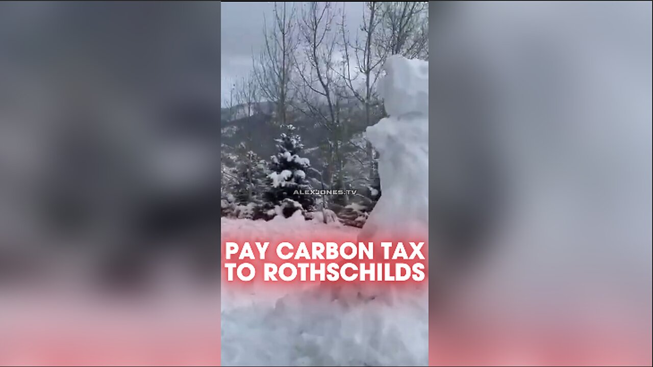 Alex Jones: We Will Die If You Don't Pay Carbon Taxes To The Rothschilds - 12/28/24